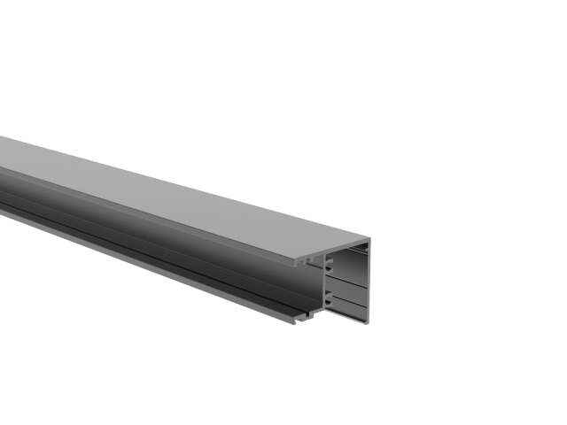 Aluminium-Zaunadapter für Plattenfüllungen 1-8mm - 6000mm